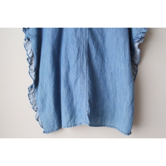 Madewell Ruffle Shirt - Picture 7 of 9